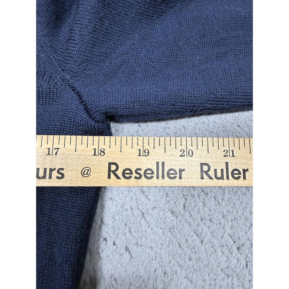 US Ski Team Sweater Womens Large Blue‎ Alpine Skiing Neve Merino Wool Full Zip - Picture 6 of 9